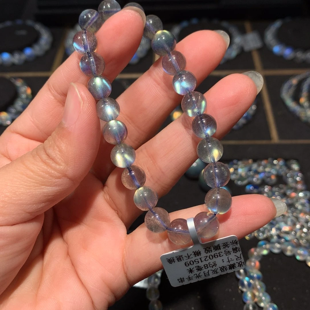 拉长石手链8未镶嵌樱*糖