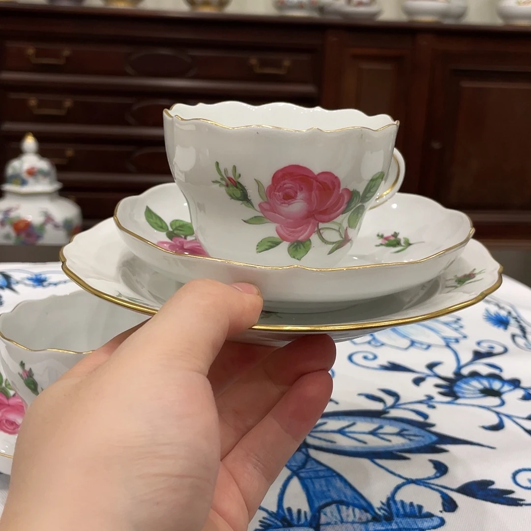 摆件中古二等红玫瑰