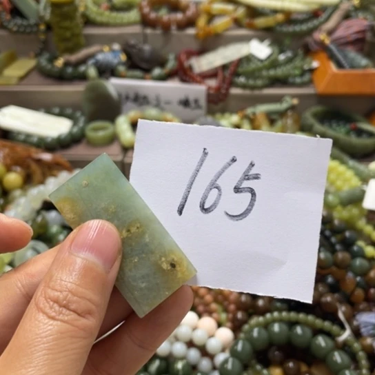 未镶嵌蛇纹石玉手链奔*