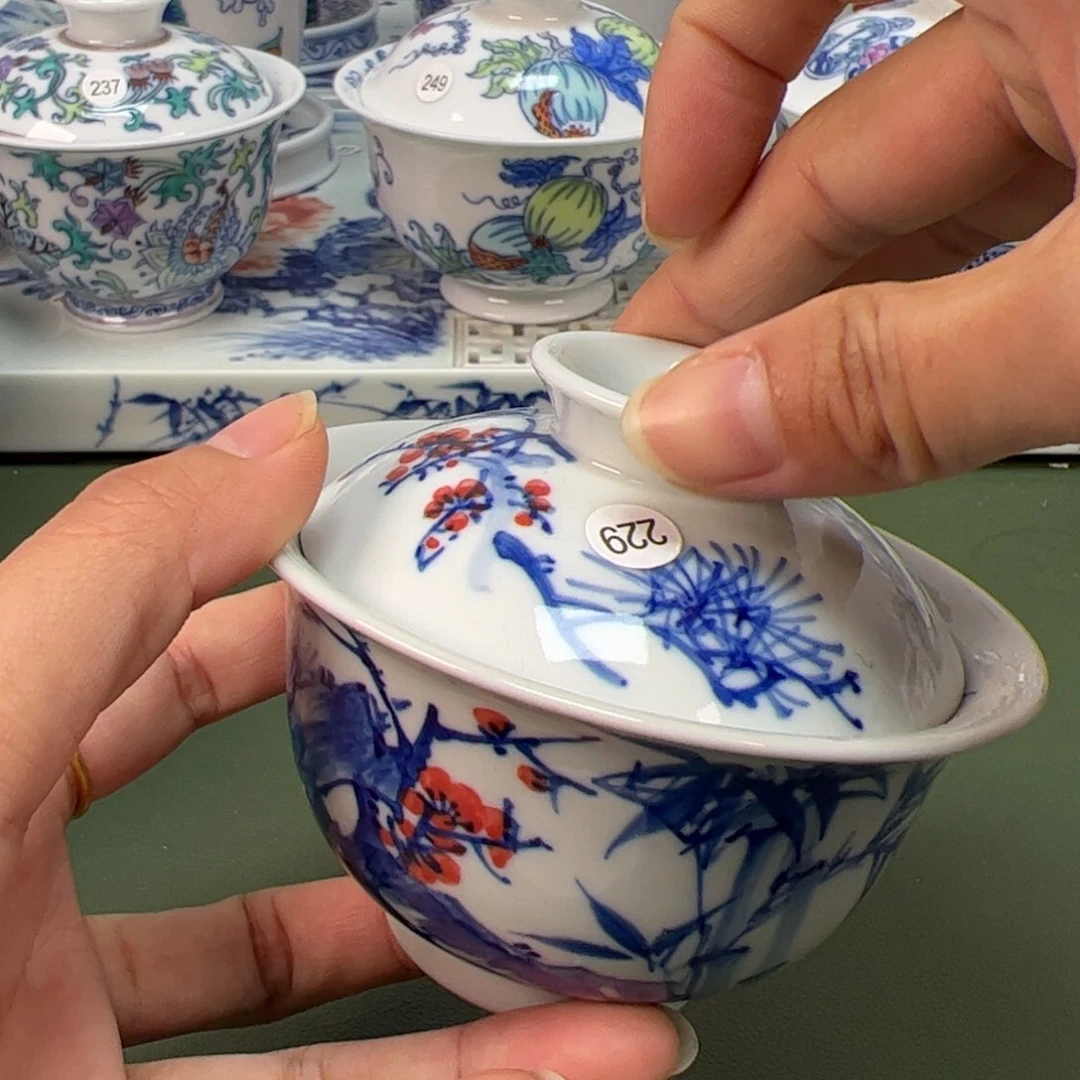 杯景德镇纯手绘茶具229