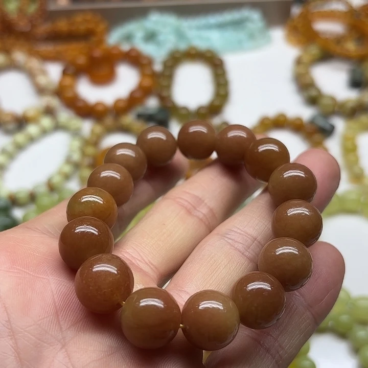 蛇纹石玉未镶嵌手串