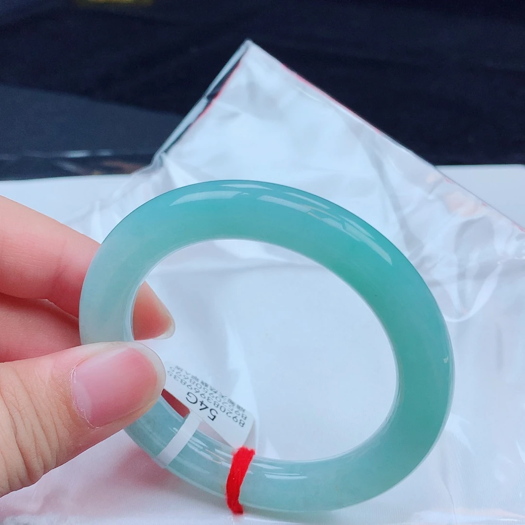 翡翠手镯未镶嵌天然缅甸翡翠A货手镯