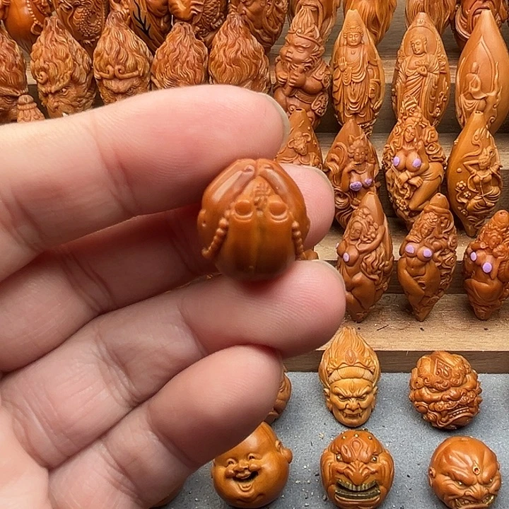 橄榄核吊坠17佛手