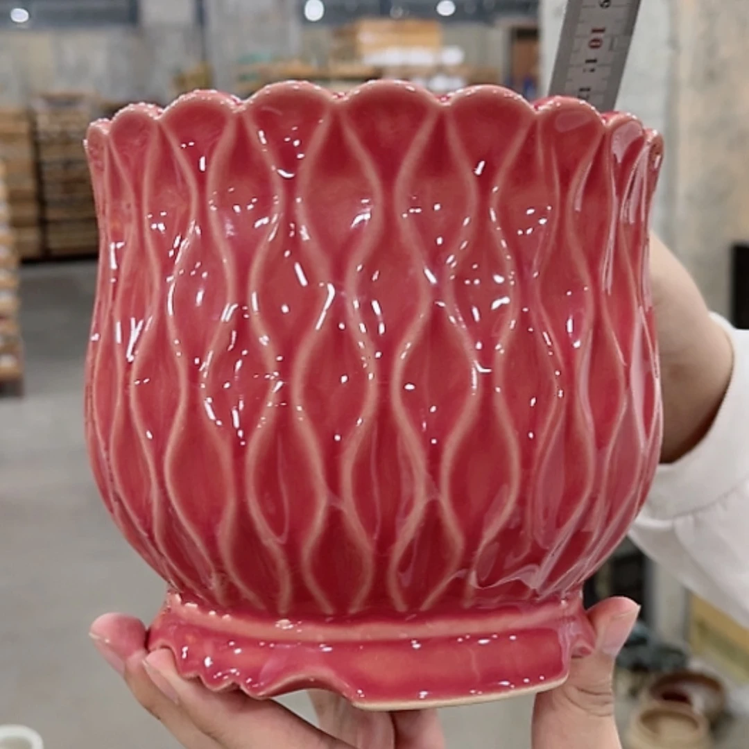 【闪购商品】陶瓷花盆