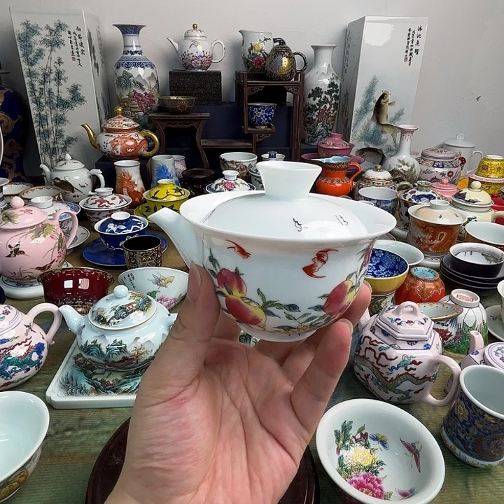 摆件景德镇陶瓷老厂瓷90