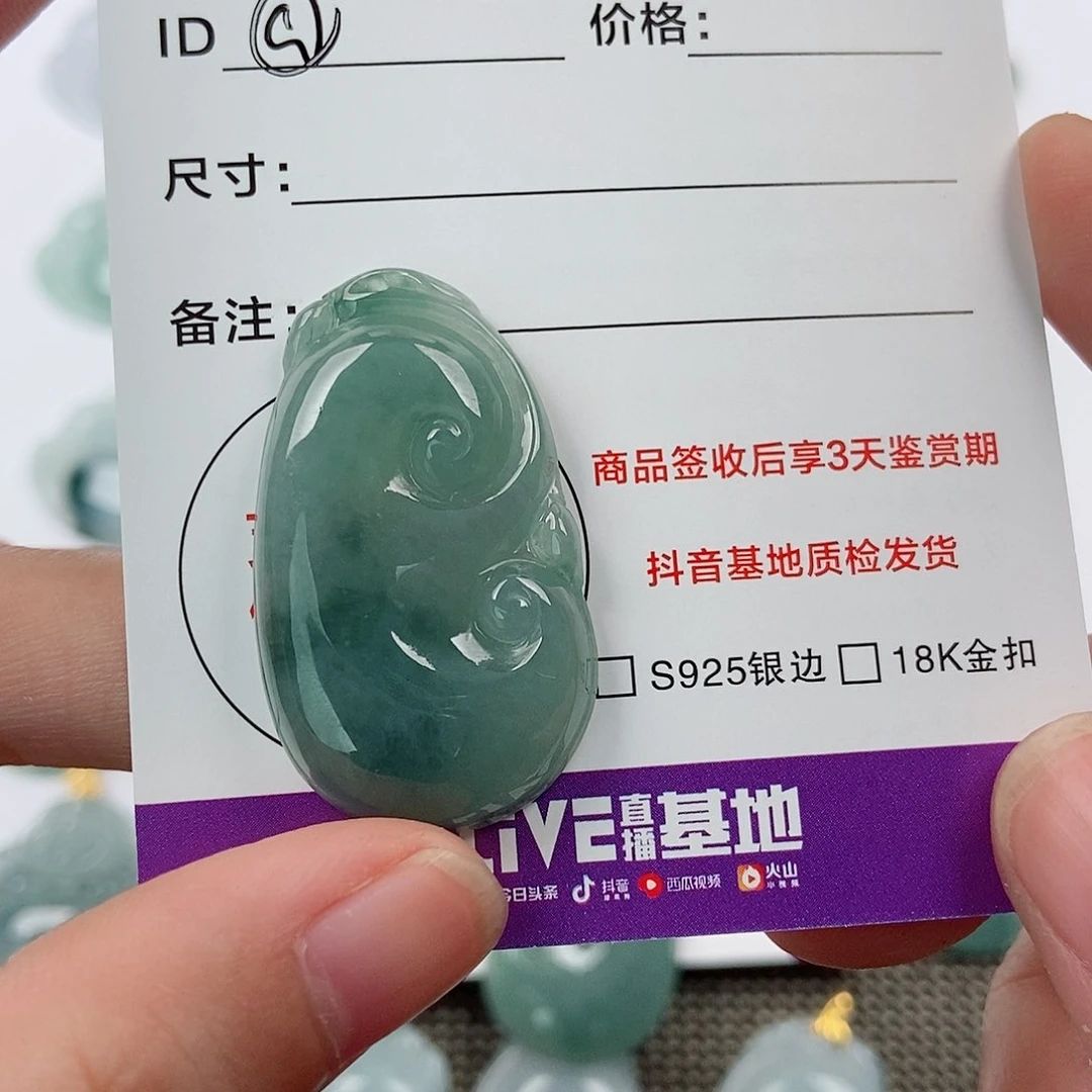 颈饰未镶嵌翡翠©️****翡翠