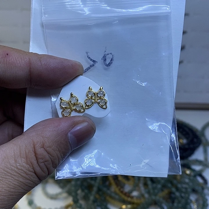 银S925镶嵌戒指翡翠耳钉