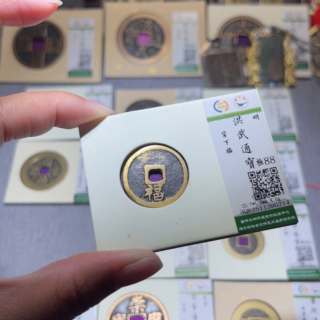 铜隆兴珍泉收藏洪武福0214