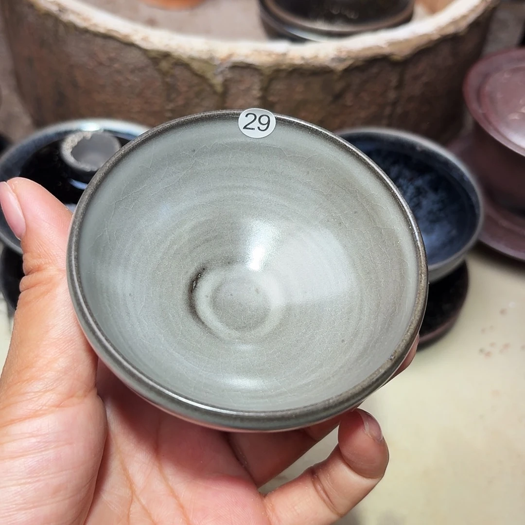 茶盏义兴龙窑建盏29微瑕