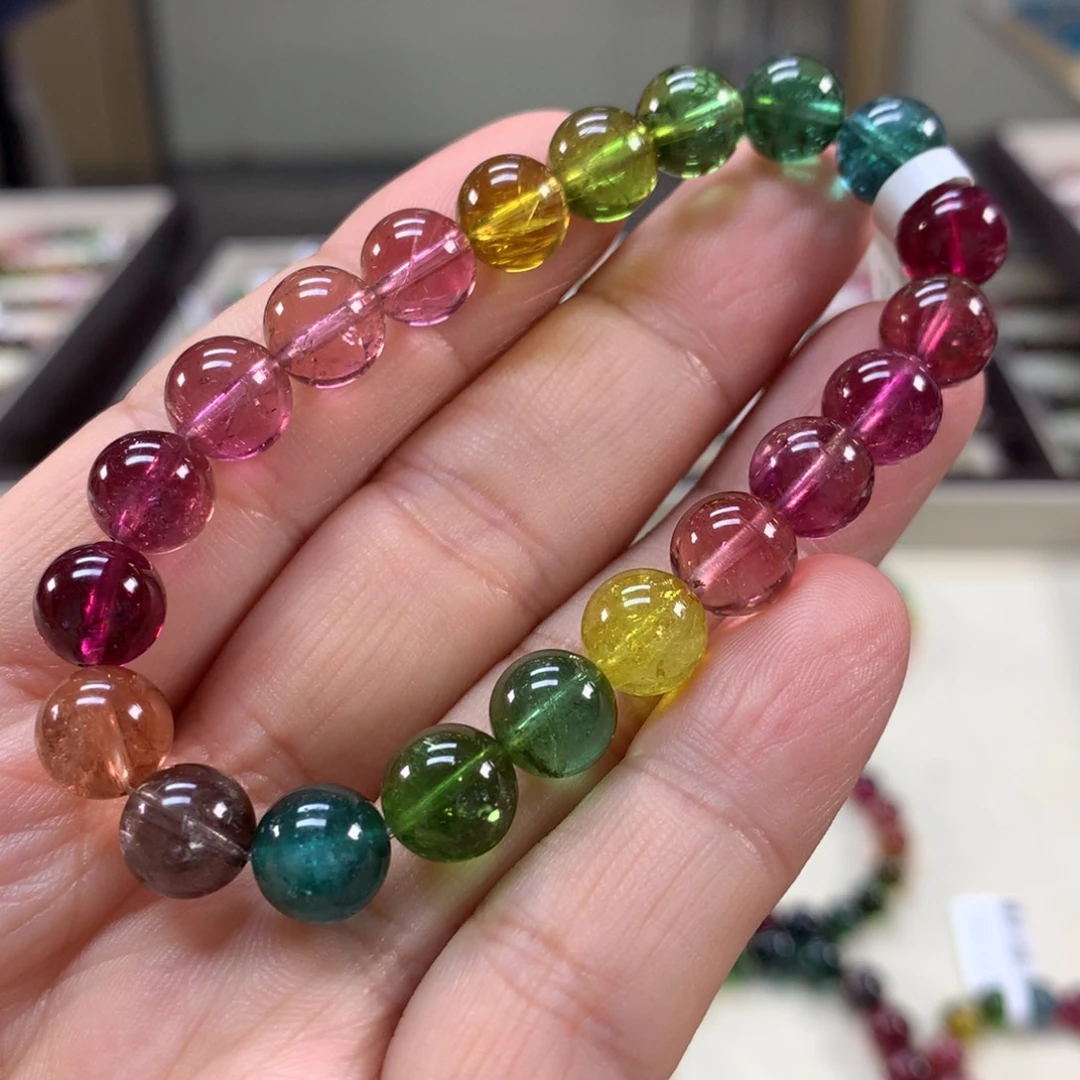 碧玺手链未镶嵌8.8左右