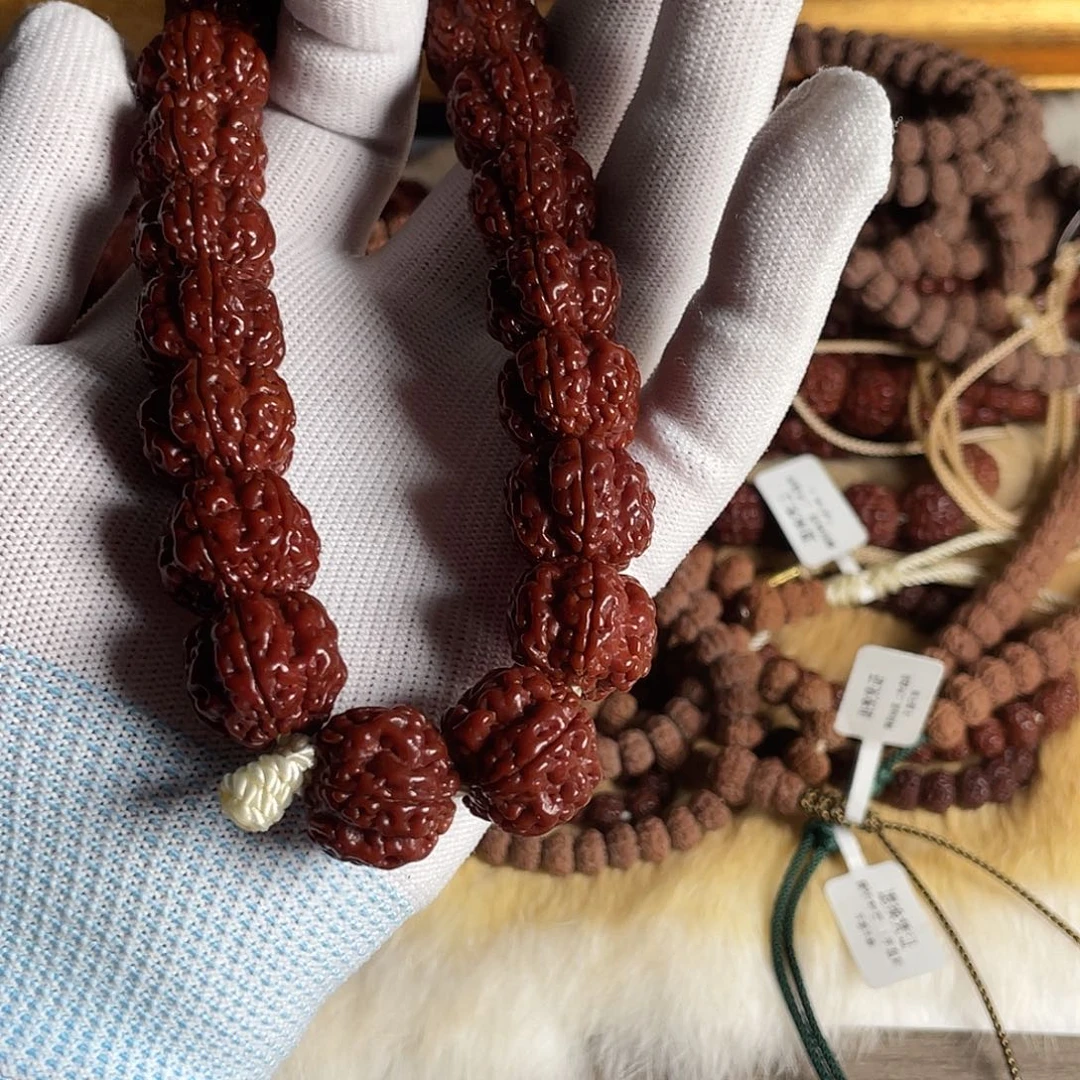 凡***尘吊坠金刚菩提红串单圈