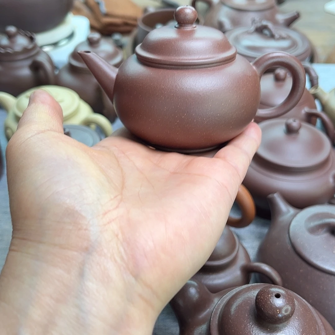 茶壶紫砂本山原矿紫泥