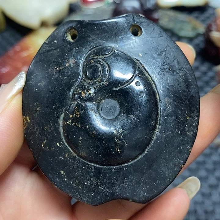 吊坠紫金钵盂菩提