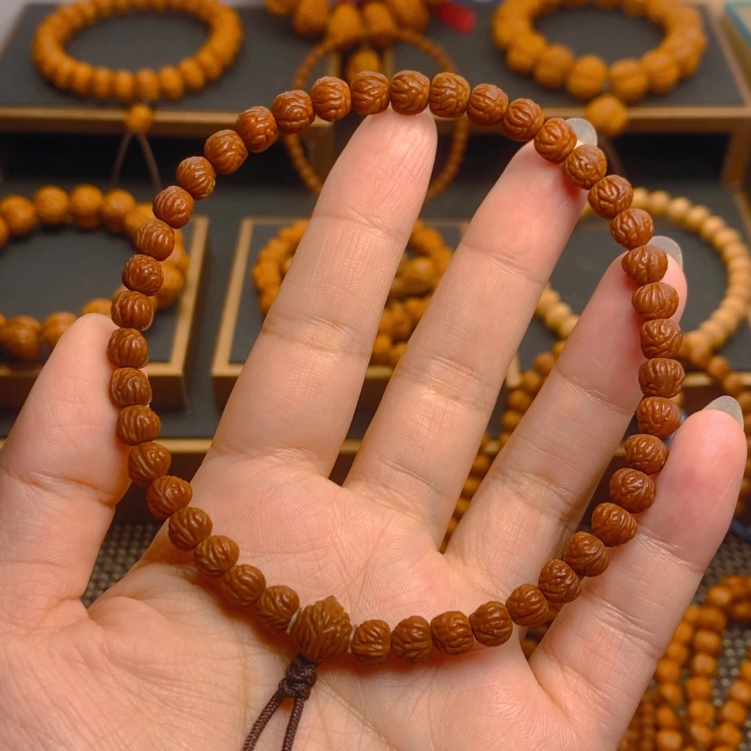 零***、桃核吊坠秦岭森林07