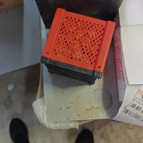 红色过滤盒送两斤中空球滤材。