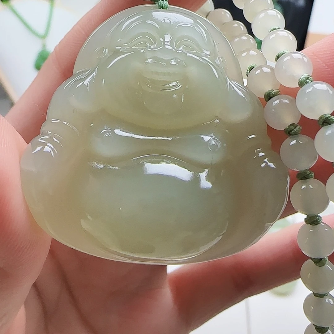 盛***康和田玉未镶嵌颈饰