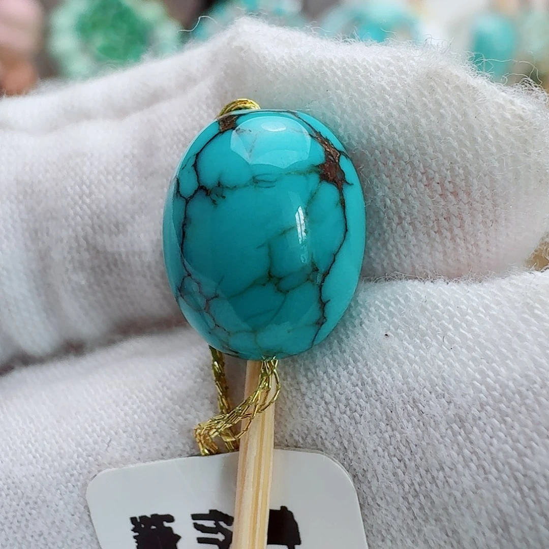 未镶嵌绿松石珠宝奇石