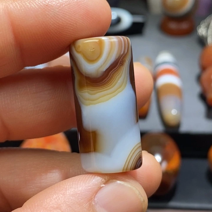 玛瑙/玉髓未镶嵌挂件