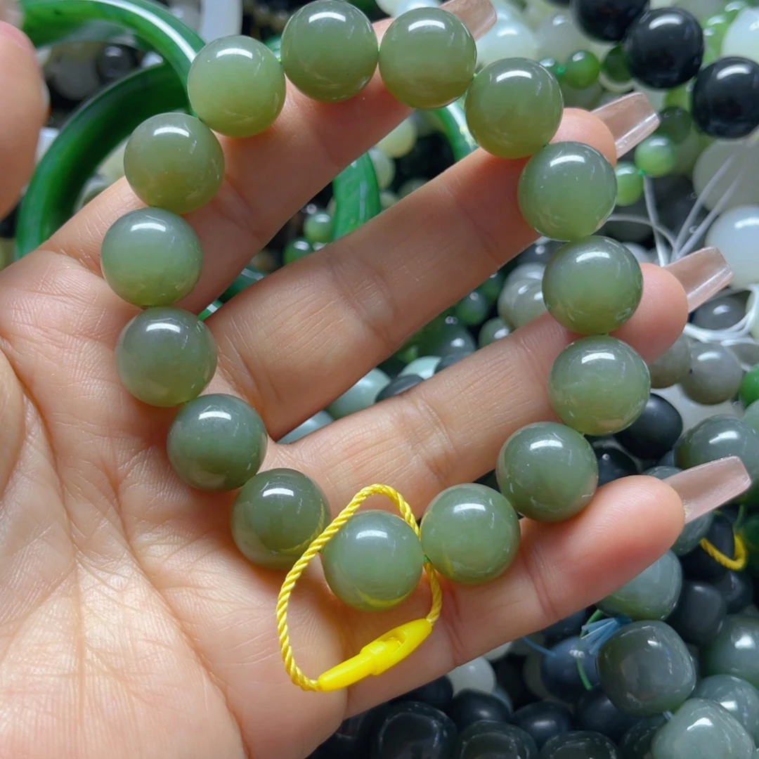 和田玉手链未镶嵌