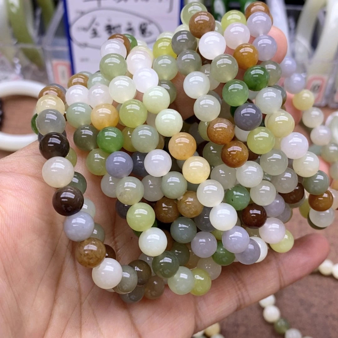 手串未镶嵌和田玉卡8