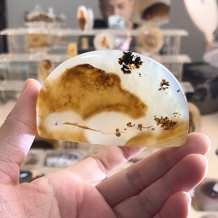 玛瑙/玉髓未镶嵌吊坠(不含链)