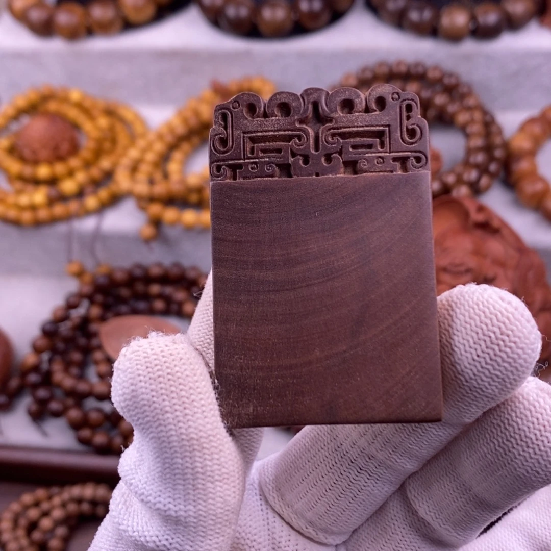 無***樂手串/手链檀香木461无事牌黑肉奶香正区老山檀