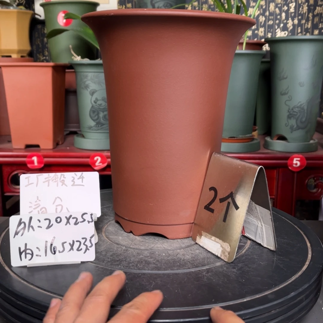 紫砂花盆紫砂花盆