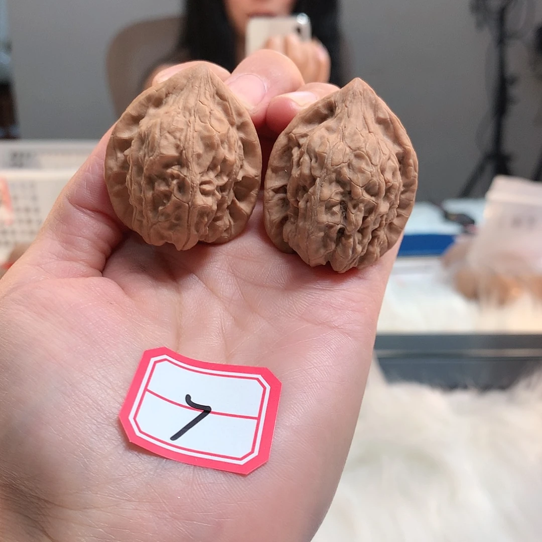 【闪购商品】文玩核桃吊坠赤龙鸡心 33