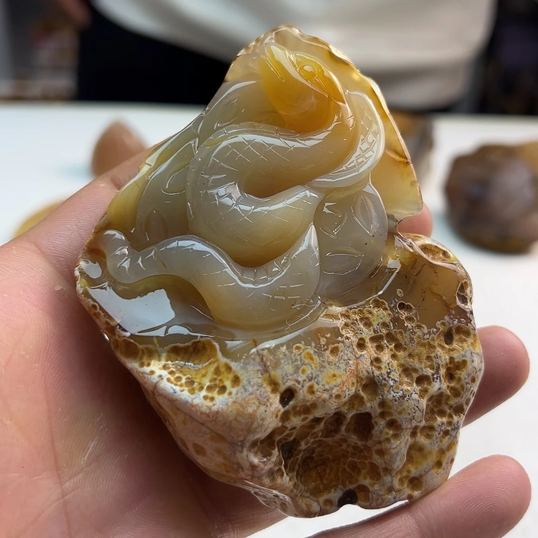 玛瑙/玉髓合金颈饰