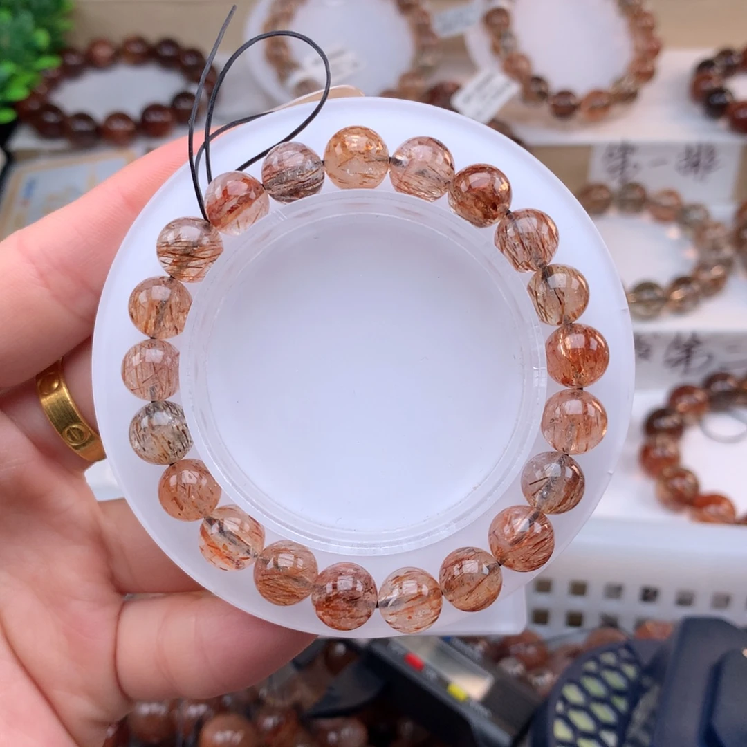 手串水晶未镶嵌黑金超七多样性发其一