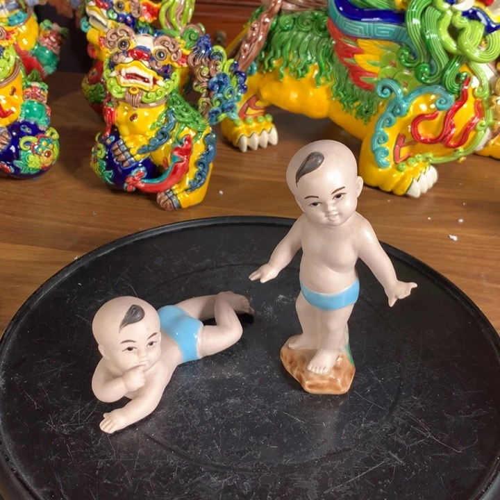 摆件小叮当雕塑陶瓷