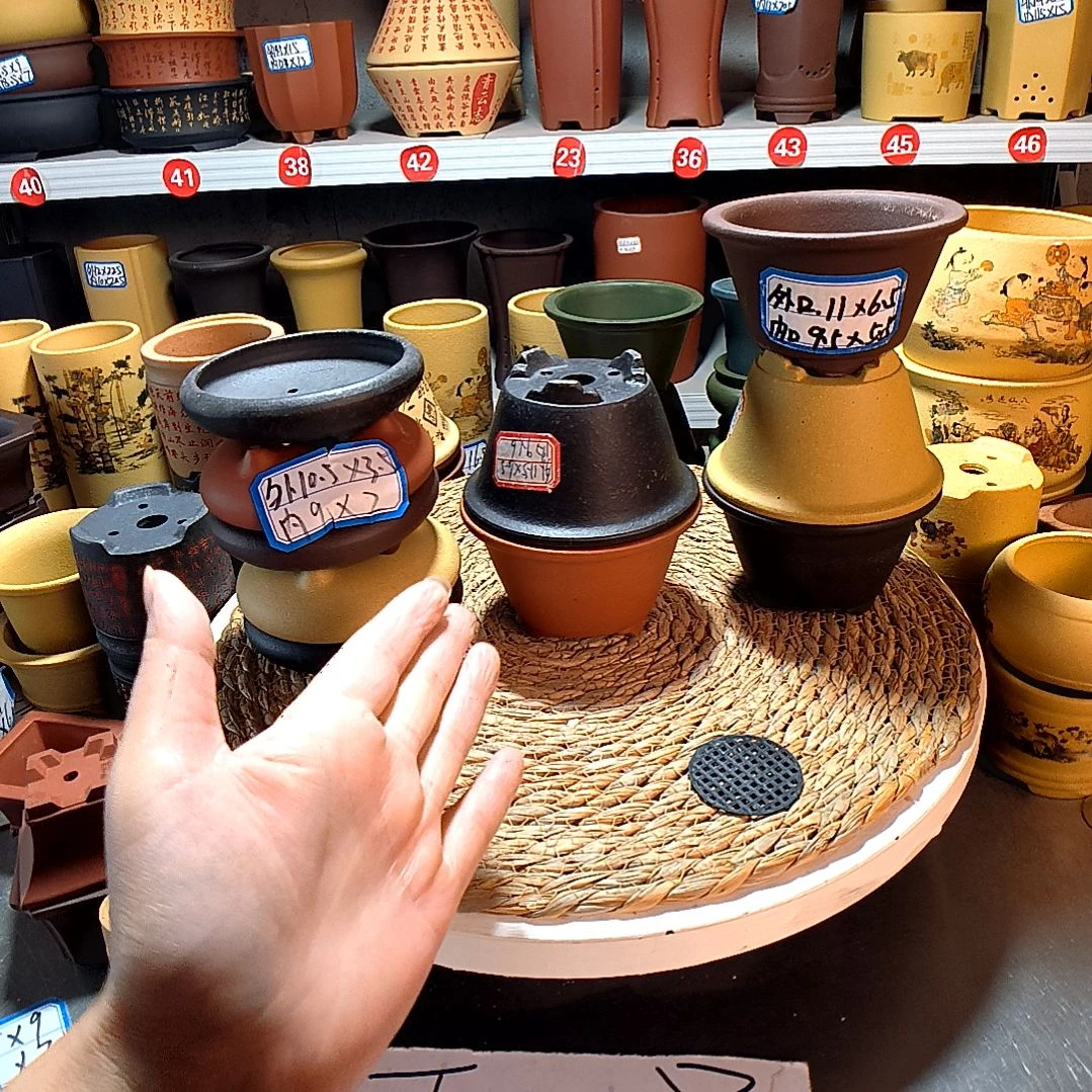 宜兴紫砂花盆花盆