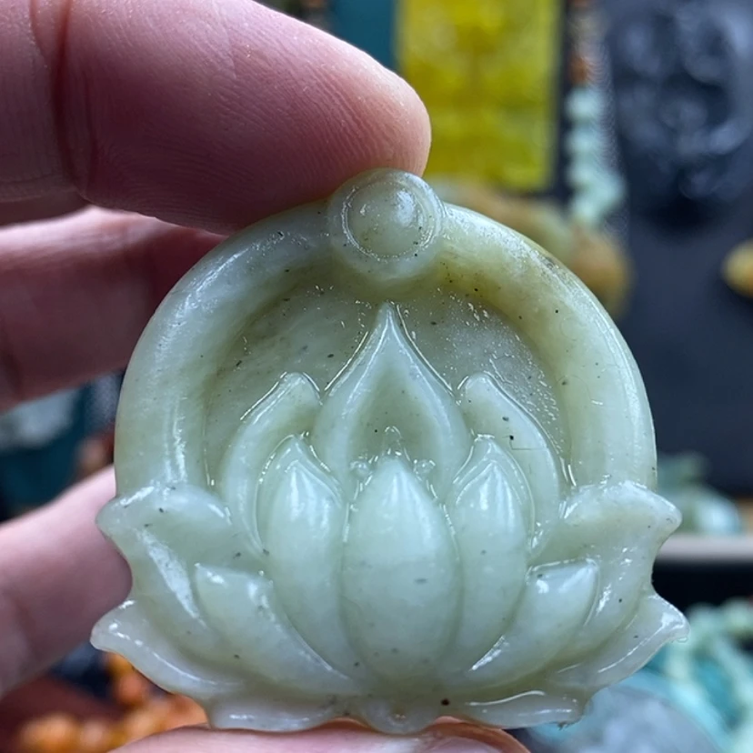 【闪购商品】未镶嵌蛇纹石玉吊坠