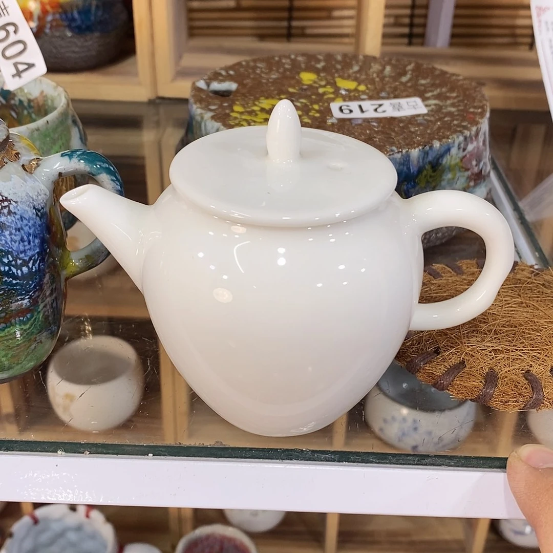 粗陶志野柴烧茶器