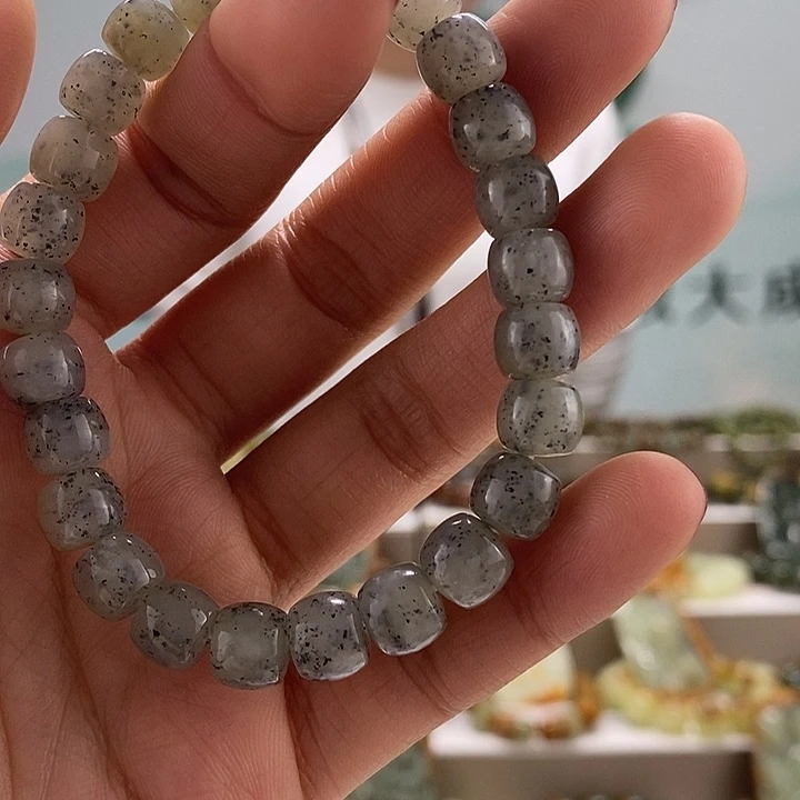 和田玉手链未镶嵌多样性随机发一串