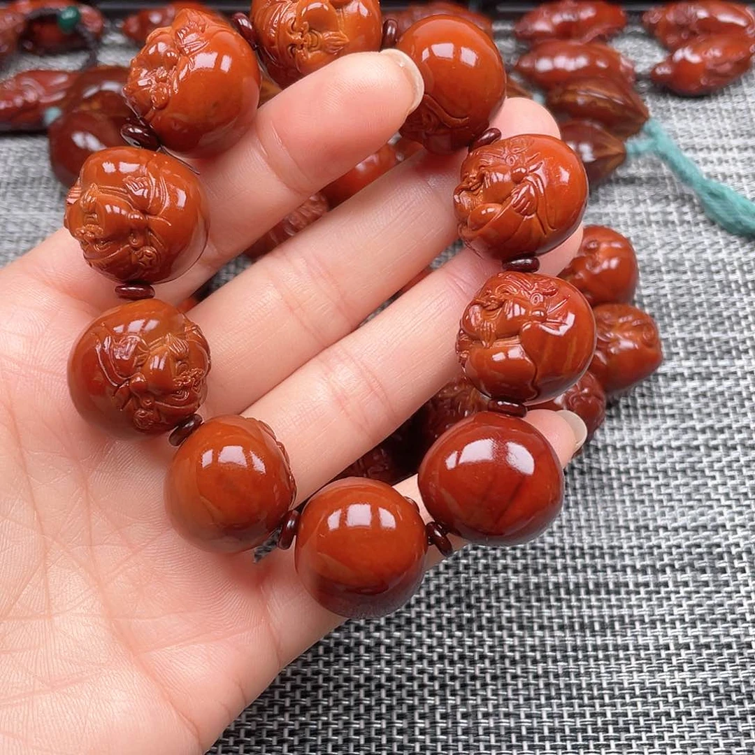 手串/手链橄榄核好*友财神23