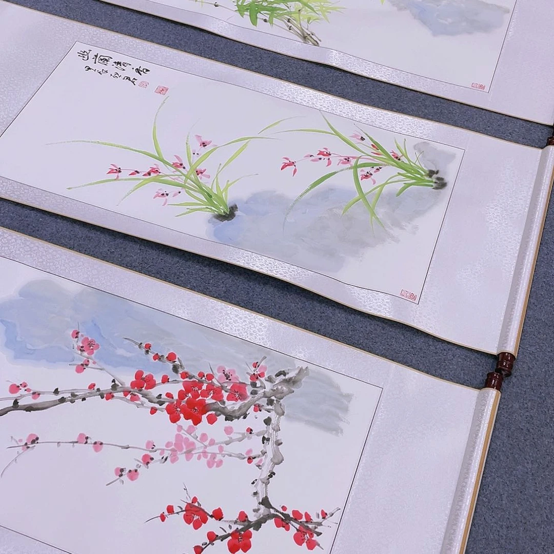 国画手绘作品欣赏和创作