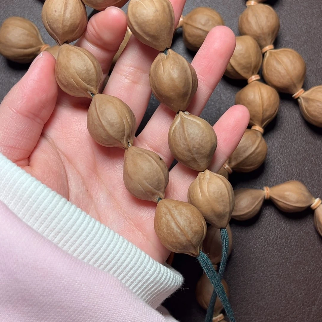 橄榄核手串/手链1723梅林铁三面佛