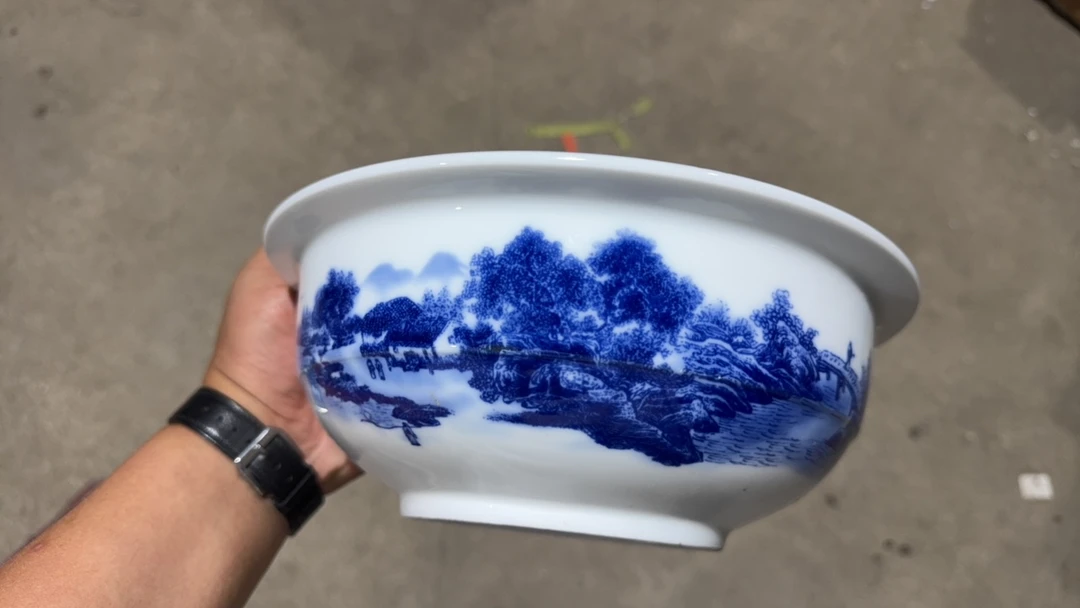 景德镇高温陶瓷10寸大汤碗1只