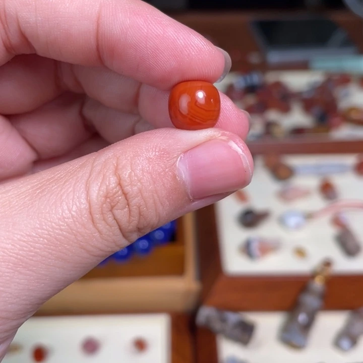 南红玛瑙未镶嵌颈饰20