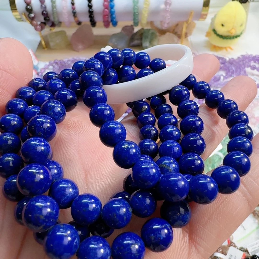 水晶手链未镶嵌青金石