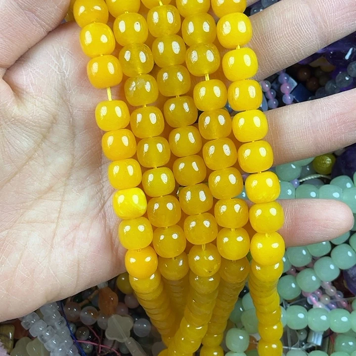 查罗石散珠合金卡10黄墩墩一条