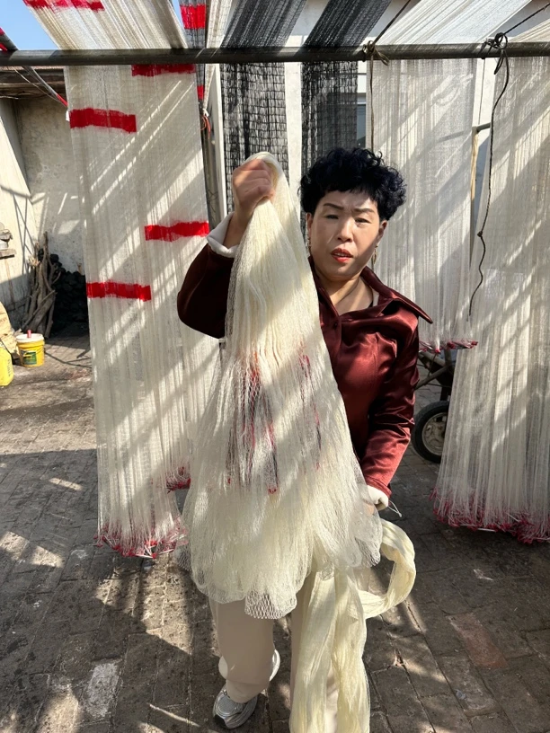 机制大力马5分眼4.5米高直径七米多，重九斤，铅坠一开到顶