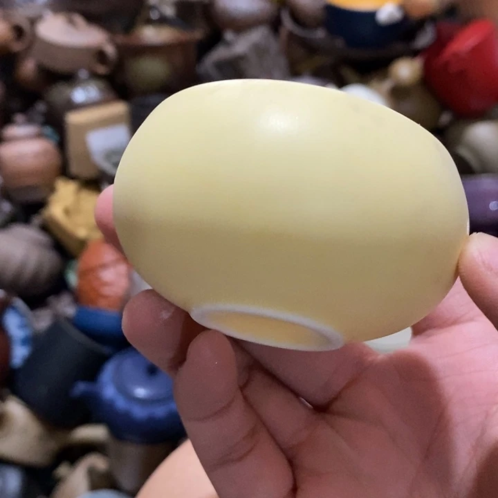 瓷片荷花的小孩真的