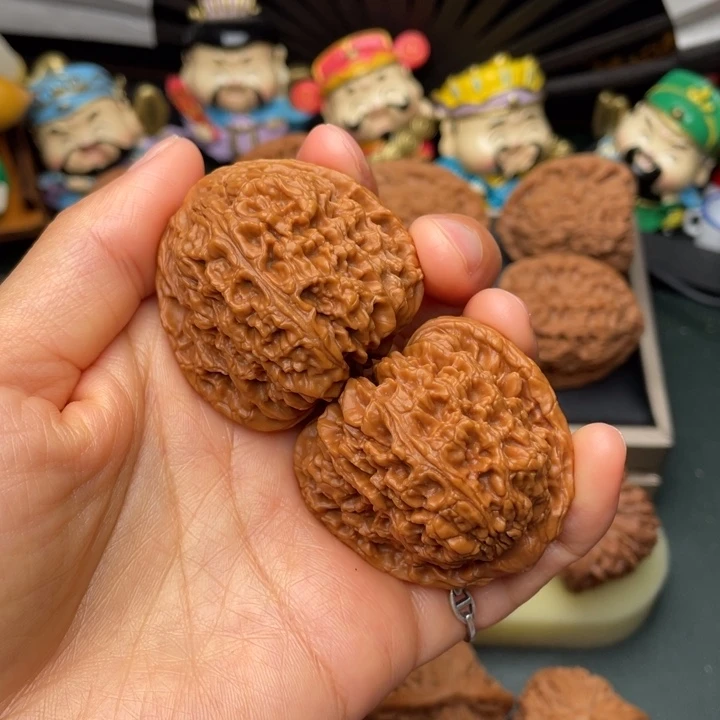 吊坠文玩核桃42尺大肚三角