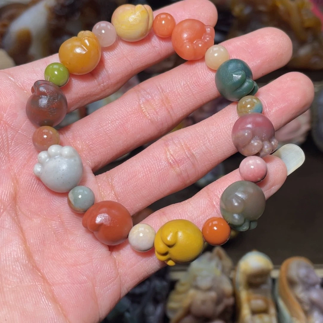 未镶嵌手串石英质玉