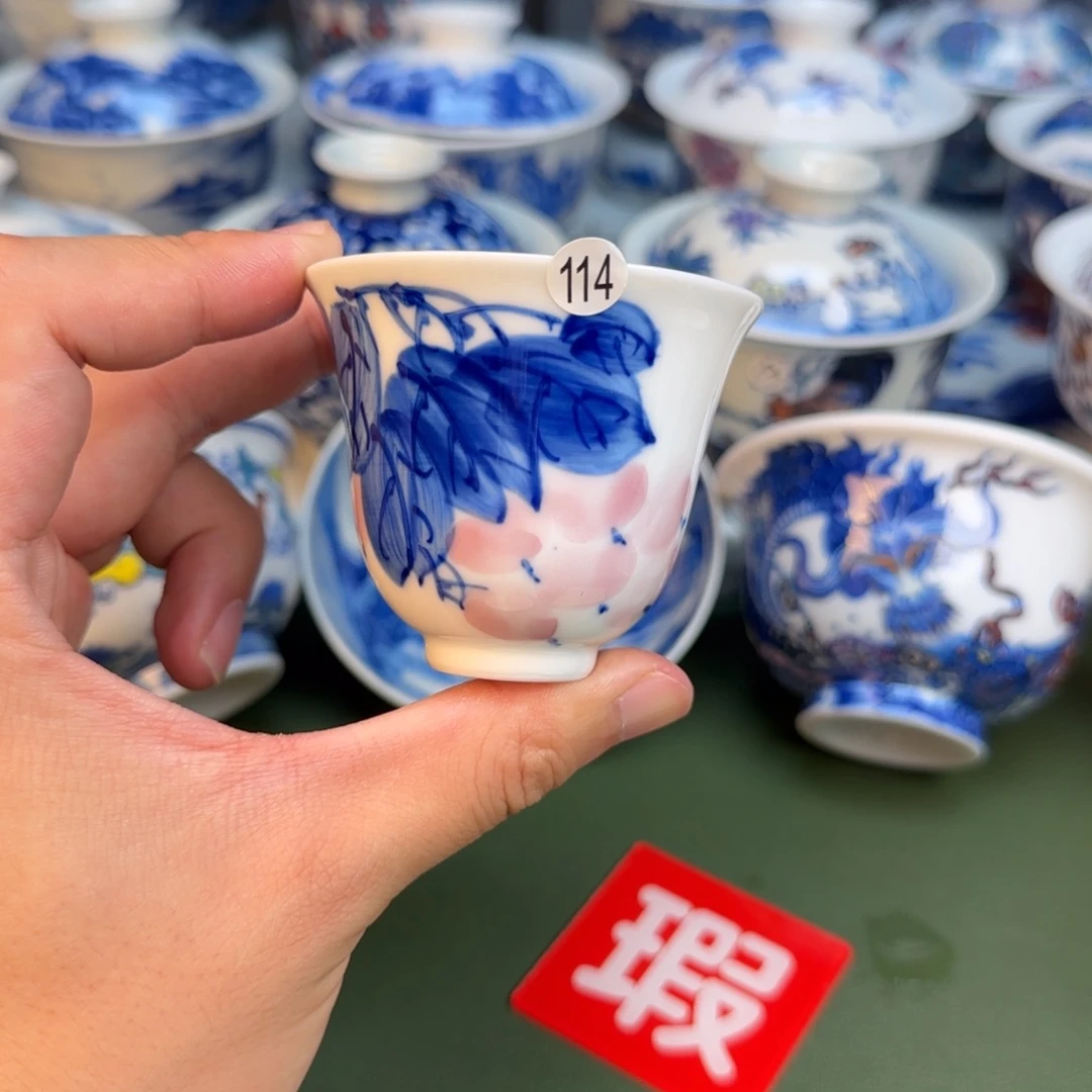 彦祖纯手工手绘茶具114