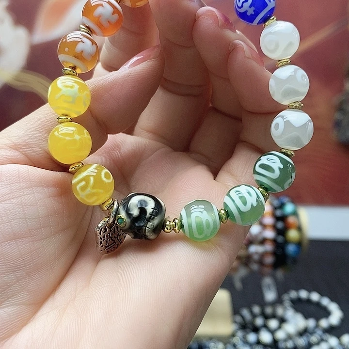 合金手链玛瑙/玉髓