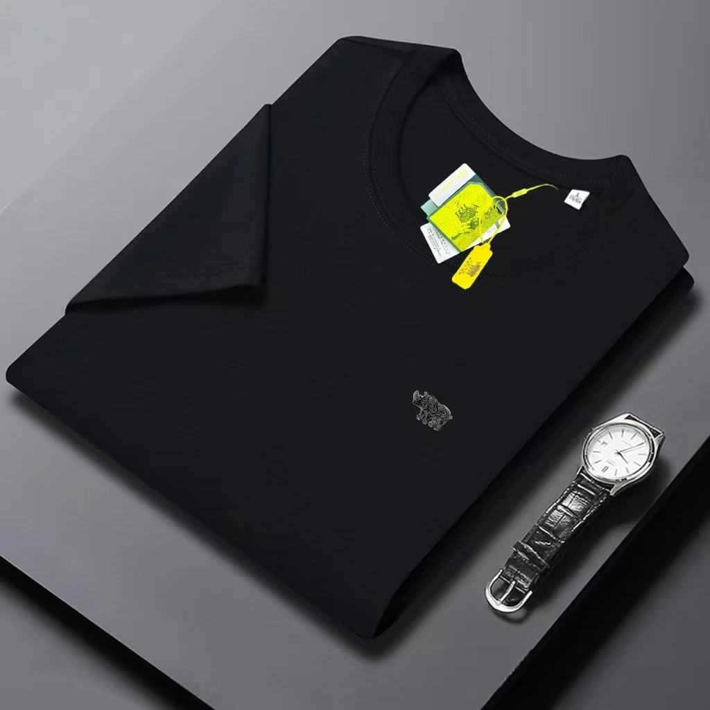 X8812男士纳米珠地圆领短袖