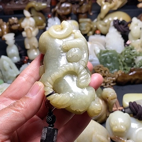 【闪购商品】和田玉（糖玉）挂件未镶嵌冫